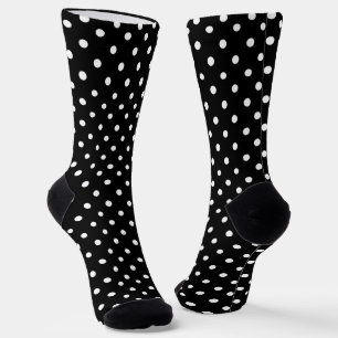 White Polka Dots Socks