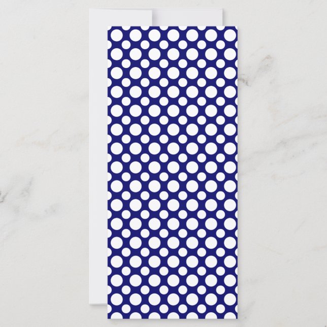 White Polka Dots Template (Front)