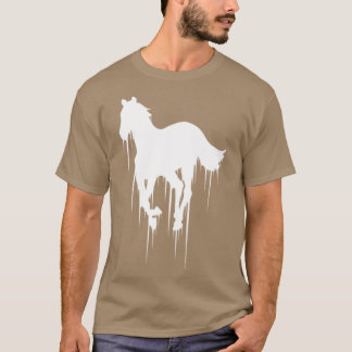 White Pony Drip family T-Shirt