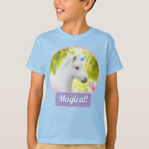 White Pony Unicorn T-Shirt