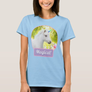 White Pony Unicorn T-Shirt