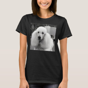 White Poodle Tri Blend T-Shirt