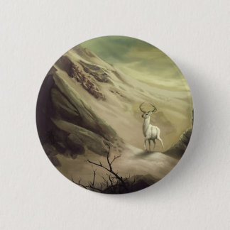 White Prince 6 Cm Round Badge