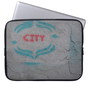 White printer paper laptop sleeve
