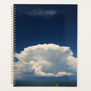 White Puffy Cloud Planner