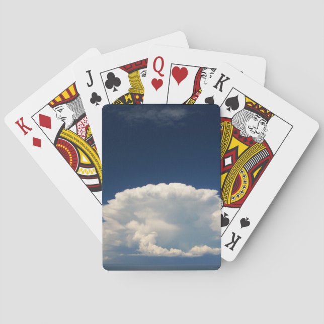White Puffy Cloud              Playing Cards (Back)