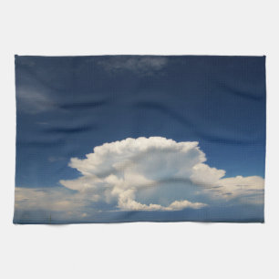 White Puffy Cloud             Tea Towel