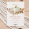 White Pumpkin Fall Leaves Friendsgiving Invitation