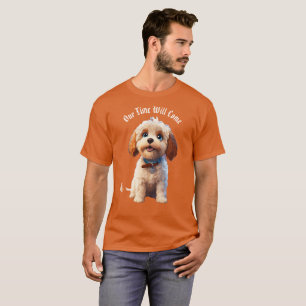 White Puppy Dog Lover Gift Cute Dog - T-Shirt