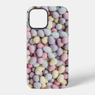 White, purple, and yellow stones iPhone 12 case