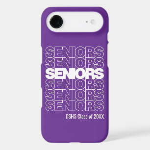 White & Purple Seniors Seniors Seniors