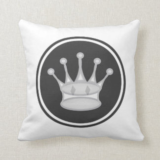 White Queen Chess Piece Cushion