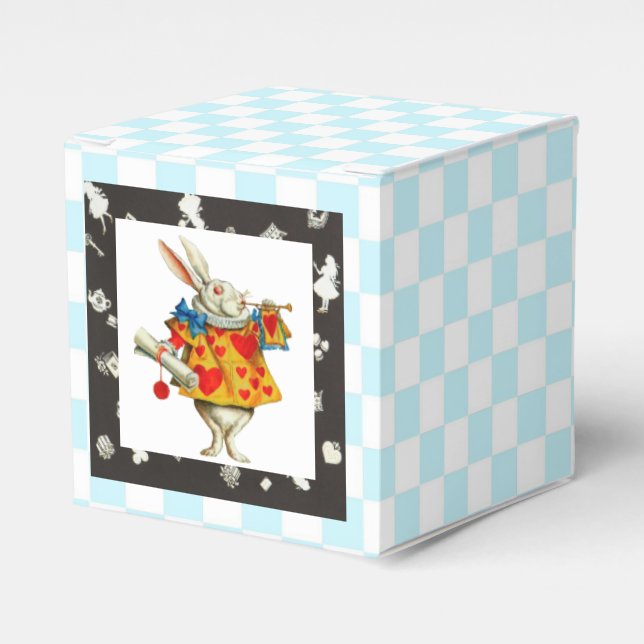 White Rabbit 2 Favour Box (Front Side)