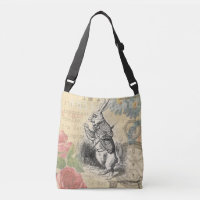 White Rabbit Alice Adventures Wonderland Art