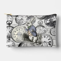 White Rabbit Alice in Wonderland Clocks