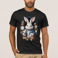 White Rabbit Alice in Wonderland Watches and roses