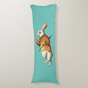 White Rabbit (Alice's Adventures in Wonderland) Body Cushion