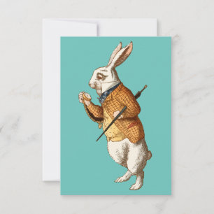 White Rabbit (Alice's Adventures in Wonderland) Card