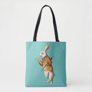 White Rabbit (Alice's Adventures in Wonderland) Tote Bag