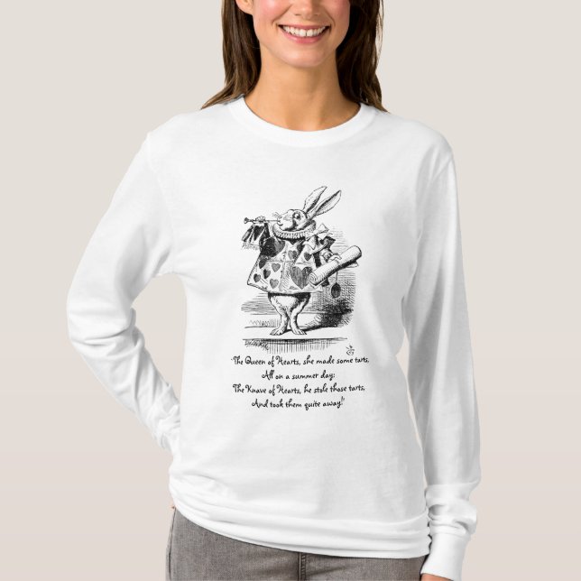 White Rabbit as Herald T-Shirt (Front)
