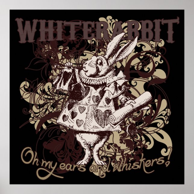 White Rabbit Carnivale Style Poster (Front)