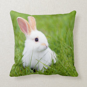 White Rabbit Cushion