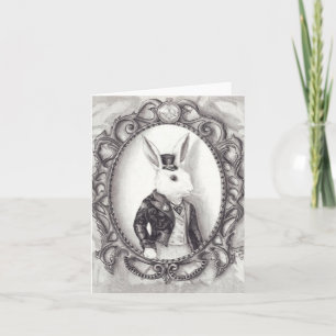White Rabbit - Notecard