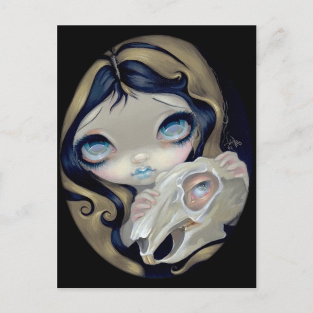 "White Rabbit Resurrected" Postcard (Front)