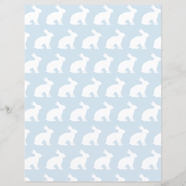 White Rabbit Silhouette (Front)