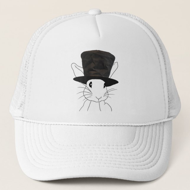 White Rabbit Trucker Hat (Front)
