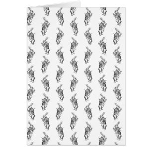 White Rabbit w/ Pocket Watch Alice in Wonderland