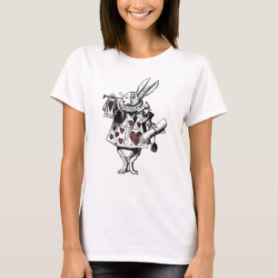 White Rabbits of Hearts - Alice in Wonderland T-Shirt