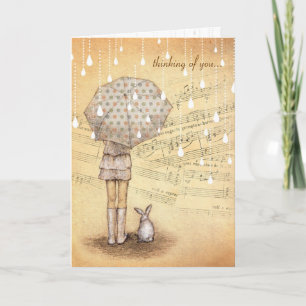 White Rain Symphony Thinking of You Custom Card