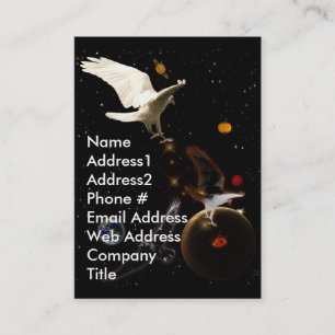 White Raven Business Card