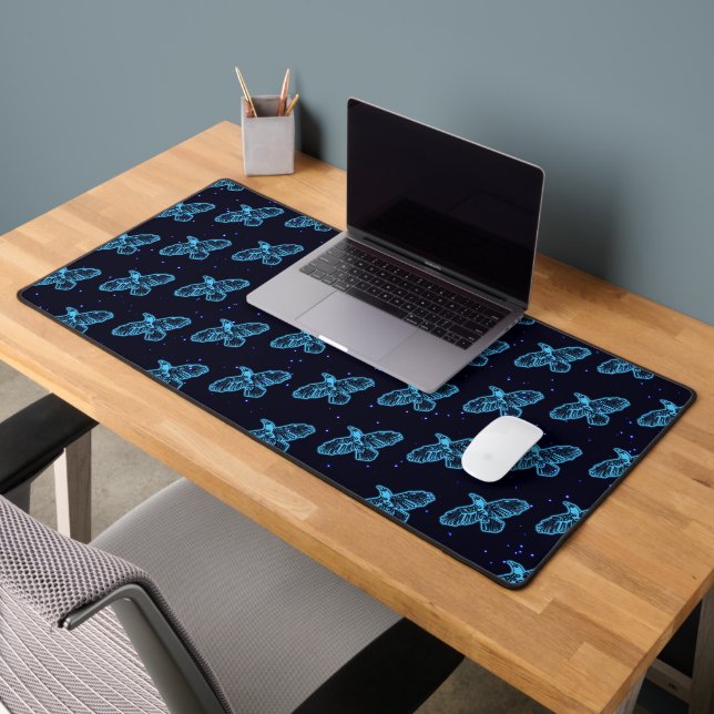 White Raven Desk Mat (Office 2)