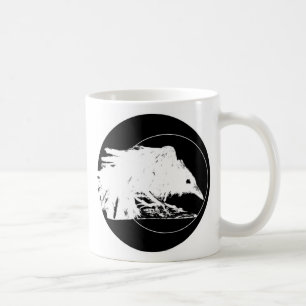 White Raven Mug
