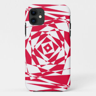 White red abstract illusion  Case-Mate iPhone case