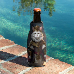 White Renaissance Cat, Bottle Cooler