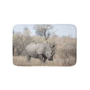 White Rhino Bath Mat