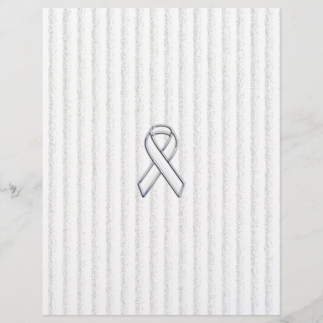 White Ribbon Awareness Stripes (Front)