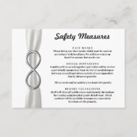 White Ribbon Silver Infinity Safety Measures