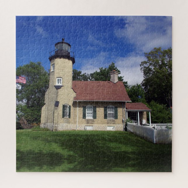 White River Light Station Jigsaw Puzzle (Vertical)
