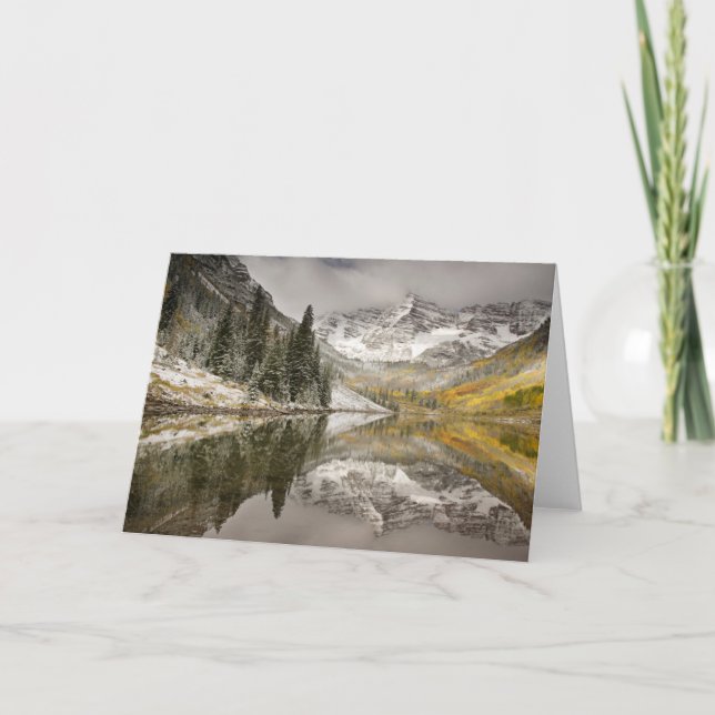 White River National Forest Colorado Card (Front)