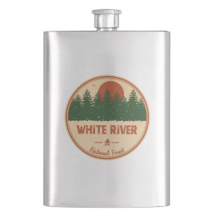 White River National Forest Hip Flask