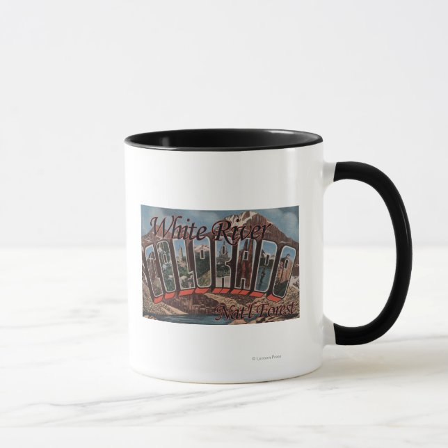 White River Nat'l Forest, Colorado Mug (Right)