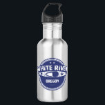 White River Oregon Kayak 532 Ml Water Bottle<br><div class="desc">Originating on the eastern slopes of Oregon’s Mt. Hood at the White River glacier,  the White Wild and Scenic River flows some 47 miles through two wilderness areas before converging with the Deschutes Wild and Scenic River five miles north of river-centric Maupin,  Oregon.</div>