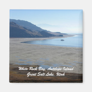 White Rock Bay, Antelope Island Great... Magnet