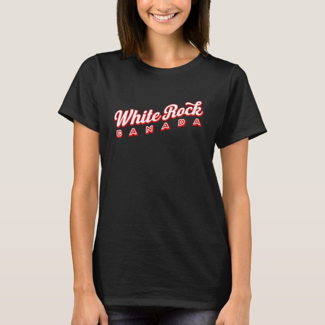 White Rock Canada T-Shirt (Front)
