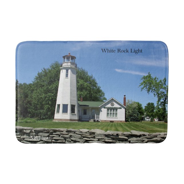 White Rock Light bathmat (Front)