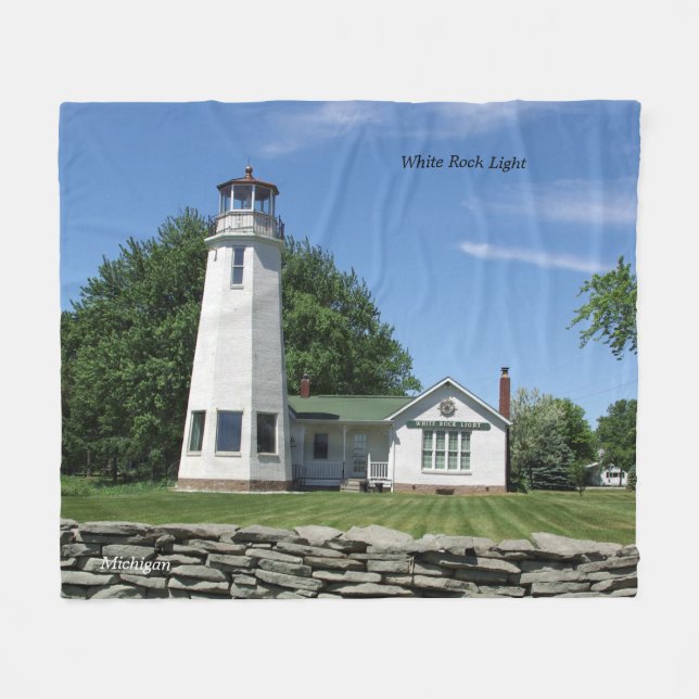White Rock Light blanket (Front (Horizontal))